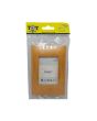 Placca 3 Posti Arancio Compatibile Vimar Plana - Tot Electric
