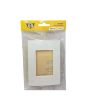 Placca 3 Posti Bianca Compatibile Living Light - Tot Electric