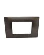 Placca 3 Posti Bronzo M-6003-7 Compatibile Vimar Plana - Tot Electric