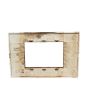 Placca 3 Posti Ciliegio Compatibile Vimar Plana - Tot Electric