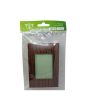 Placca 3 Posti Ciliegio Compatibile Vimar Plana - Tot Electric