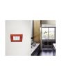 Placca 3 Posti Corallo Compatibile Living Light - Tot Electric