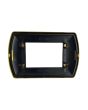 Placca 3 Posti Oro Lucido TOT-8803-T-3 per Living International