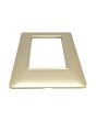 Placca 3 Posti Champagne TOT-M8003-07 Compatibile Matix - Tot Electric