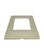 Placca 3 Posti Sabbia M-6003-11 Compatibile Vimar Plana - Tot Electric