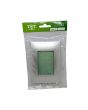 Placca 3 Posti Silver M-6003-9 Compatibile Vimar Plana - Tot Electric