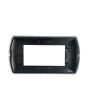 Placca 4 Posti Bianca TOT-8804-T-1 Compatibile Living International