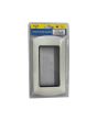 Placca 4 Posti Bianca TOT-8804-T-1 Compatibile Living International