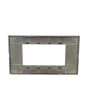Placca 4 Posti Bronzo M-6004-7 Compatibile Vimar Plana - Tot Electric