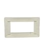 Placca 4 Posti Sabbia TOT-M8004-6 Compatibile Matix - Tot Electric