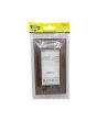 Placca 4 Posti Ciliegio Compatibile Vimar Plana - Tot Electric