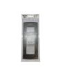 Placca 7 Posti Grigio Scuro Compatibile Living Light - Tot Electric