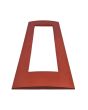 Placca 7 Posti Corallo Compatibile Living Light - Tot Electric