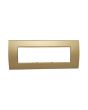 Placca 7 Posti Sabbia Compatibile Living Light - Tot Electric