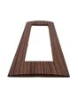 Placca 7 Posti Ciliegio Compatibile Living Light - Tot Electric