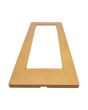 Placca 7 Posti Arancio Compatibile Vimar Plana - Tot Electric