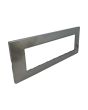Placca 7 Posti Grigio Scuro Compatibile Vimar Plana - Tot Electric