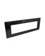 Placca 7 Posti Nera M-6007-2 Compatibile Vimar Plana - Tot Electric