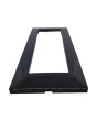 Placca 7 Posti Nera M-6007-2 Compatibile Vimar Plana - Tot Electric