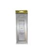 Placca 7 Posti Silver M-6007-9 Compatibile Vimar Plana - Tot Electric