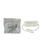 Plafoniera LED 60W 6000K 30x120 cm con Trasformatore e Kit Montaggio