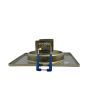2x Portafaretto GU10/MR16 Quadrato Fisso 8.2x8.2cm - Nickel Satinato