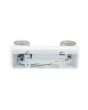 Applique Portafaretto Doppio GU10 VT-789-3618 Orientabile IP20 Bianco