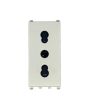 Presa Bivalente 16A 250V TOT-618-B Compatibile Vimar Plana