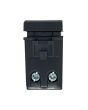 Pulsante Doppio Interbloccato 10A TOT-827-N per Living International