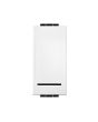 Pulsante Unipolare 10A TOT-805-B Compatibile Living Light Bianco