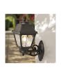 Applique Esterno E27 IP55 Nero Up & Down Bisso/Mary - Fumagalli