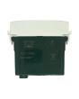 Suoneria 6A 220V Bianca TOT-624-B Compatibile Vimar Plana