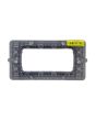 Supporto 4 Posti Compatibile Matix Trasparente Viola Fumé Tot Electric