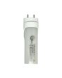 Tubo LED T8 18W 120cm Alimentazione Bilaterale Cover Opaca - 3000K