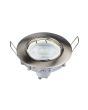 Portafaretto LED Orientabile Incasso Ø82mm Nichel Satinato GU10/MR16