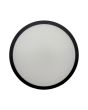 Plafoniera LED 40W Nera "Yisha" Ø280mm IP65 3CCT 4000lm - Mondo LED