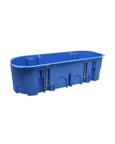 Cassetta Modulare 6/7 Posti Blu Cartongesso 2xØ68 IP20 FG10257 - FAEG