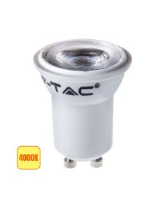 Faretto LED GU10 MR11 2W 4000K 150lm 38° Chip Samsung - V-TAC