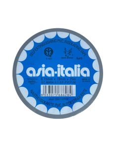 Nastro Isolante Autoestinguente Grigio PVC 0,15x19mm 25m - Asia Italia