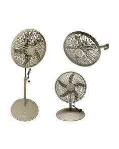 Ventilatore 3 in 1 Sabbia 130xØ50cm 75W Tavolo/Muro/Piantana - Coveri
