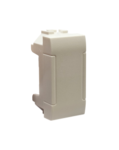 Tasto Copriforo Falso Polo Bianco TOT-40000-B Compatibile Living Light