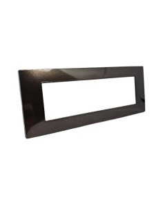 Placca 7 Posti Bronzo M-6007-7 Compatibile Vimar Plana - Tot Electric