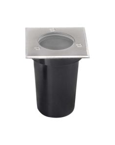 Portafaretto LED GU10 da Incasso Quadrato IP67 Esterno - V-TAC
