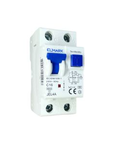 Magnetotermico Differenziale 2 Moduli 16A 300mA 6kA Curva C - Elmark