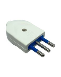 Spina Volante 2P+T 10A Bianca - FAEG