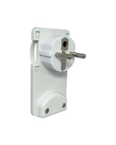 Spina Schuko 16A+T Bianca 250V IP20 da Assemblare FG28519 - FAEG