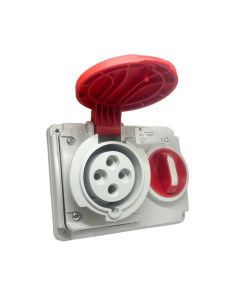 Presa Interbloccata 16A 3P+T 6h IP44/54 Senza Fondo - FAEG