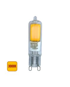 Lampadina LED G9 FullGlass 4,1W Luce Calda 3000K 520lm 360° - Imperia