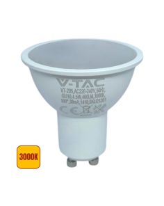 Faretto LED GU10 4,5W 3000K 400lm 100° Chip Samsung - V-Tac