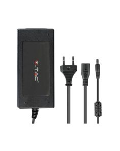 Alimentatore per Strisce LED 60W Plug&Play IP44 con Jack 2.1 – V‑TAC 
